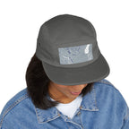 WRX Logo Embroidered 5-Panel Cap — Retro Rally Streetwear