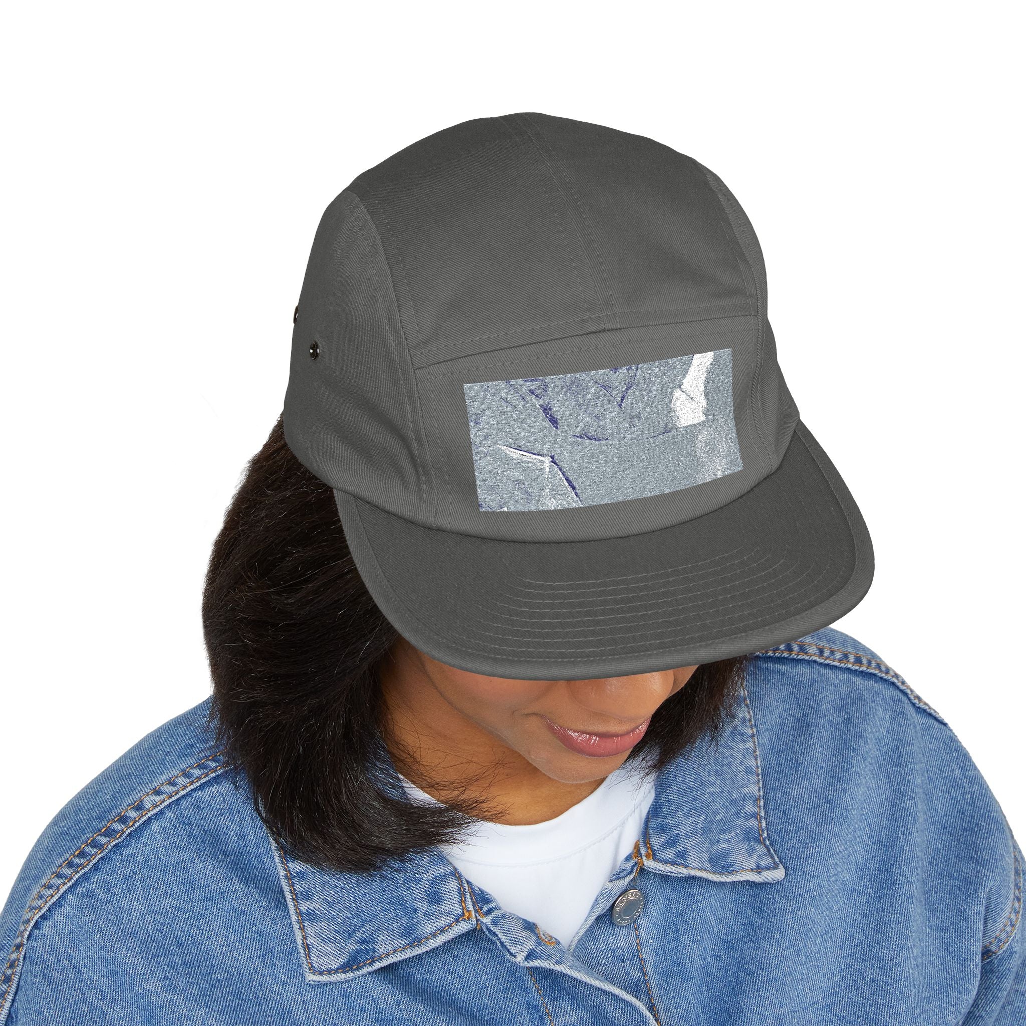 WRX Logo Embroidered 5-Panel Cap — Retro Rally Streetwear