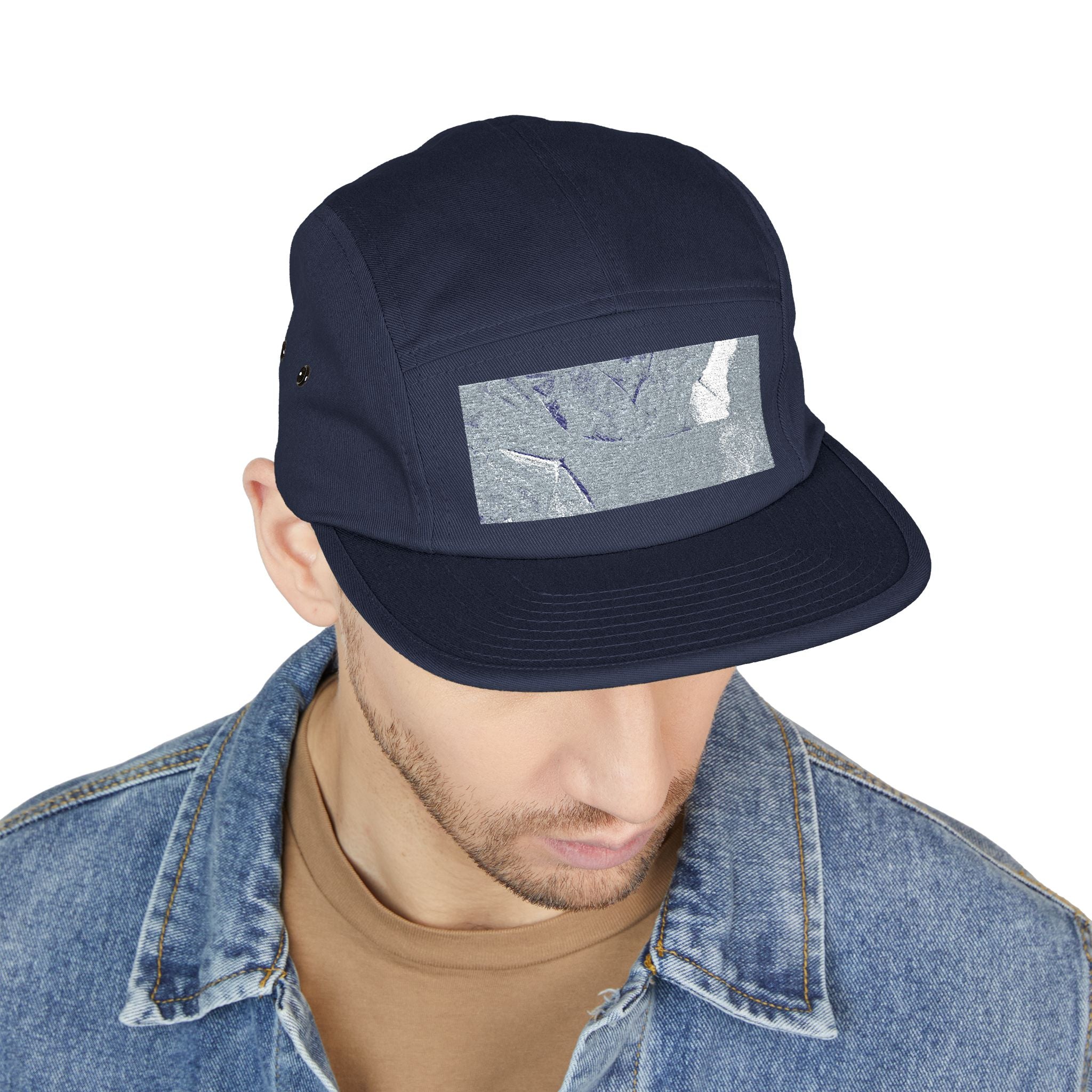 WRX Logo Embroidered 5-Panel Cap — Retro Rally Streetwear