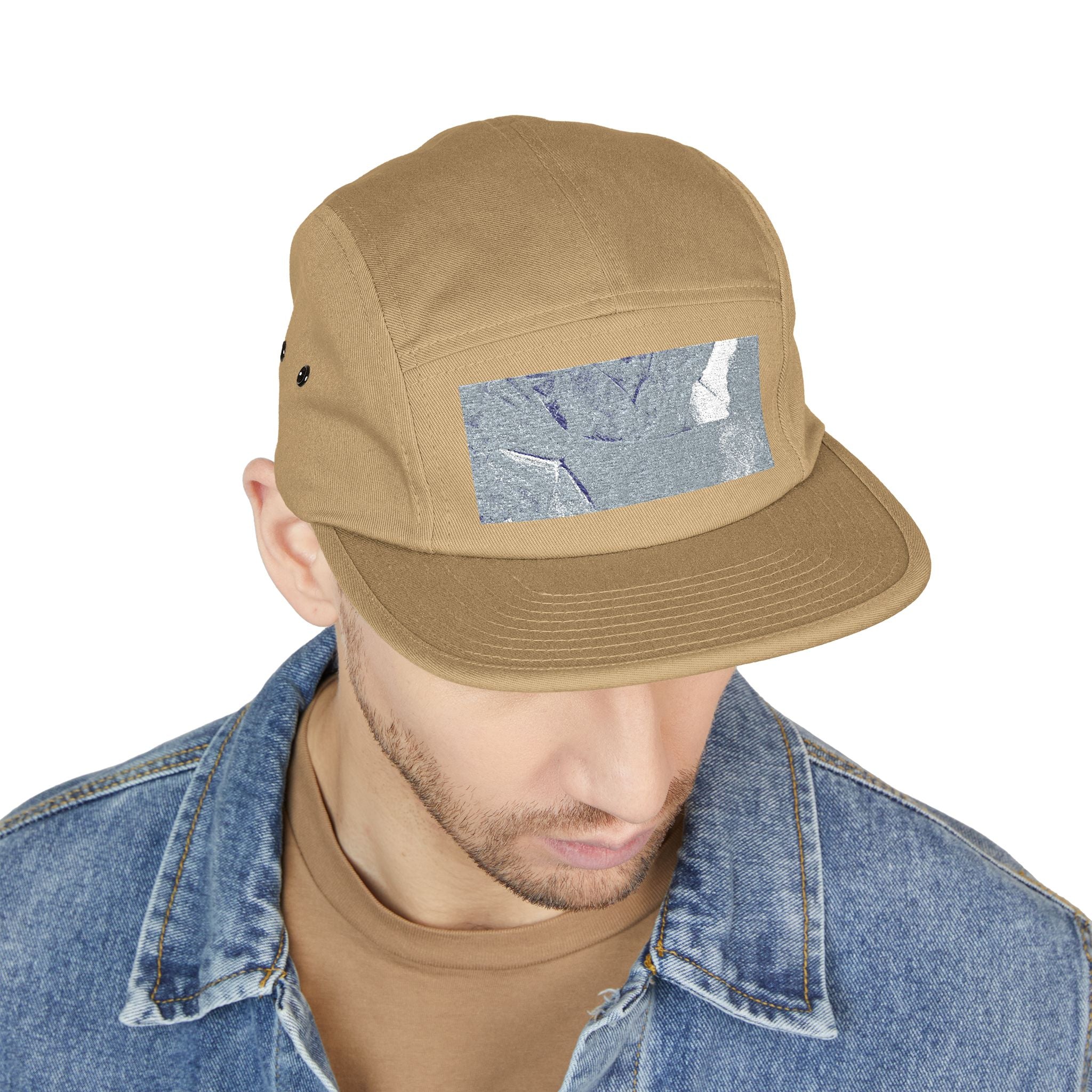 WRX Logo Embroidered 5-Panel Cap — Retro Rally Streetwear
